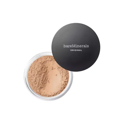 bareMinerals Original Loose Powder Foundation SPF 15, Lightweight Mineral Loose Powder Foundation Makeup, Buildable Coverage, Talc Free, Vegan