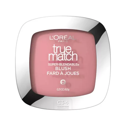 L'Oreal Paris True Match Super-Blendable Powder Blush, Tender Rose, 0.21 Oz (Packaging May Vary)